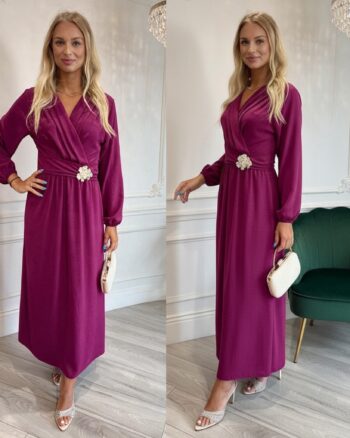 Sukienka Plum mid/plus size